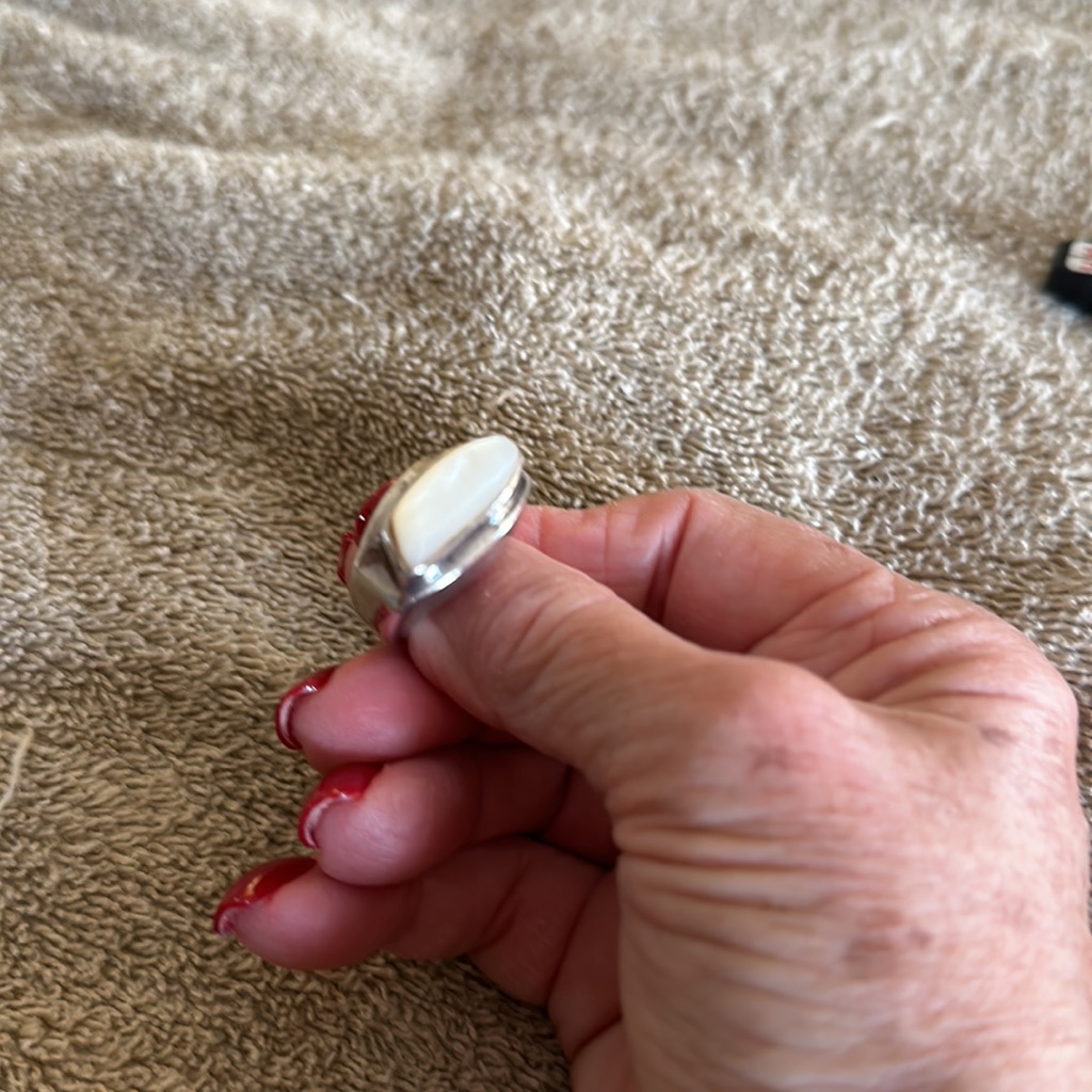 Silver Jasper Ring